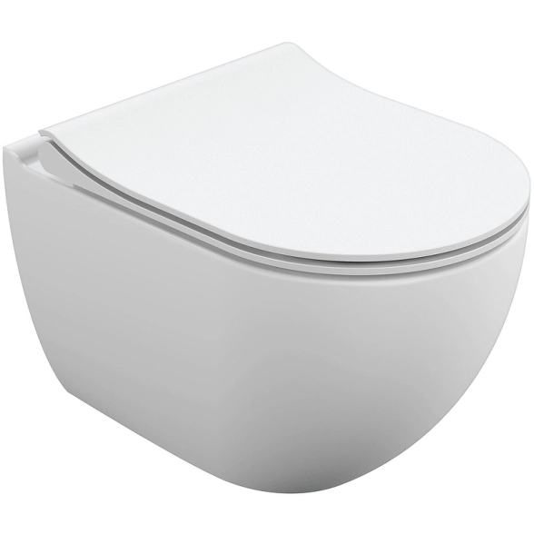 Унитаз подвесной Brasko Smart Clean on DPL EO slim LP 64824