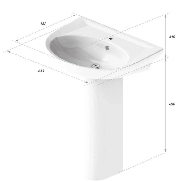 Пьедестал Sanita Lux Classic Lux-image-1