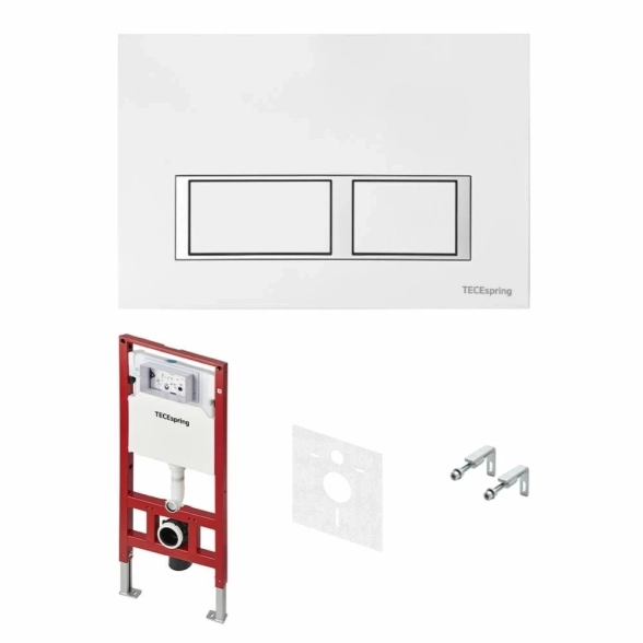 Система инсталляции для унитаза Tece +белая клавиша K955203