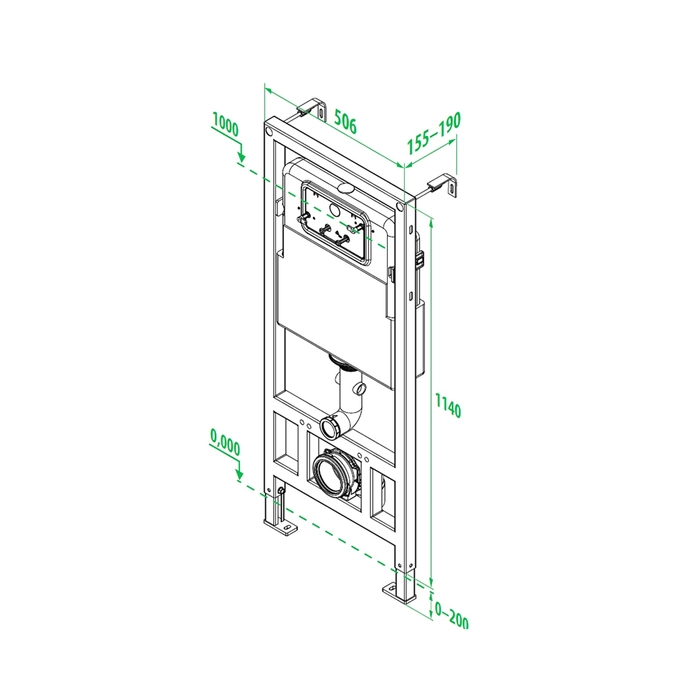 Система инсталляции IDDIS Neofix NEO0000i32 1180x506 без кнопки-image-1