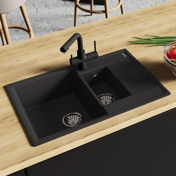 Мойка Lemark RAMZA 760 антрацит 9910037-image-2
