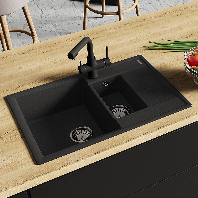 Мойка Lemark RAMZA 760 антрацит 9910037-image-2