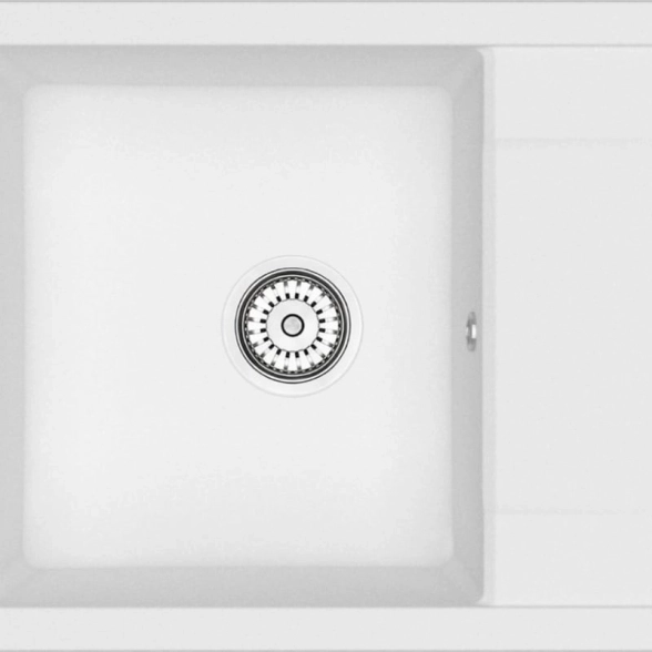 Мойка гранит Point Римо 60 белая 60x50 PN3010W