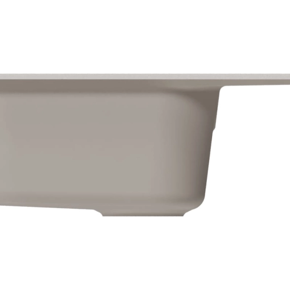 Мойка ML-GM18 (341) с крылом ультра-белая 640x490x190мм-image-2