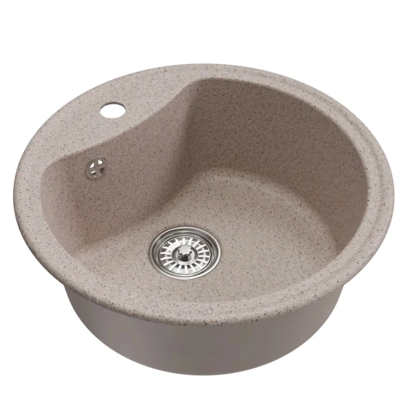 Мойка Mixline ML-GM09 песочная (302) D510мм