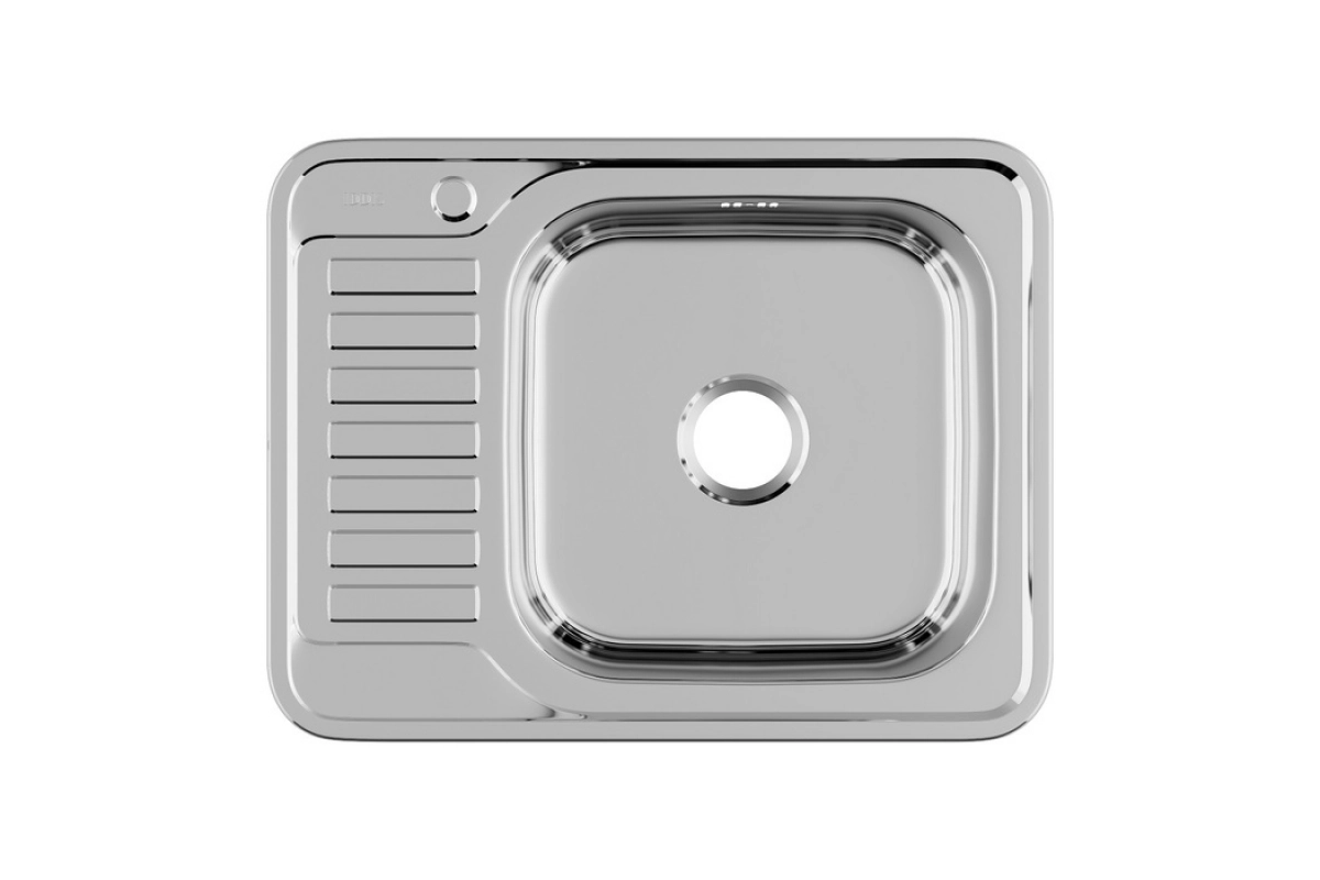 Мойка IDDIS 650x500 Basic BAS65PRi77 нержавеющая сталь