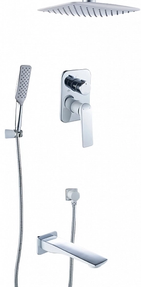 Душевой комплект Lemark LM5922CW Аллегро (встройка)