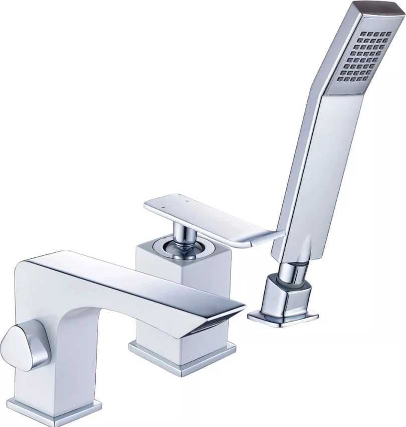 Смеситель для ванны Lemark LM5845CW Контест на 3 отверстия