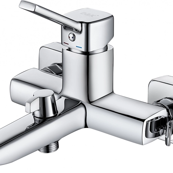 Смеситель д/в D&K DA1493201 хром