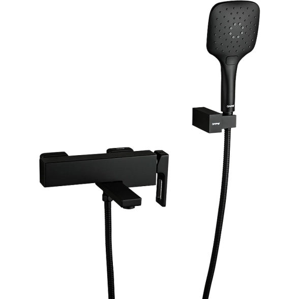 Смеситель д/в Gappo G3217-6 шар черный