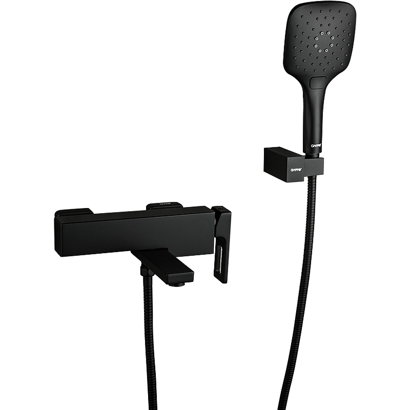 Смеситель д/в Gappo G3217-6 шар черный
