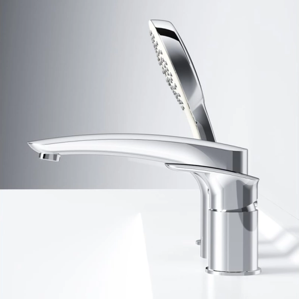 Смеситель для ванны Am.Pm Inspire V2.0 F50A01300 на борт хром-image-2