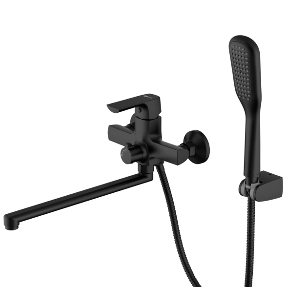 Смеситель в/д Lemark Ursus LM7251BL черный