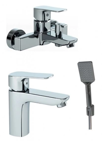 Комплект смесителей Paini Viva Style 3в1 P4CRSET4 хром