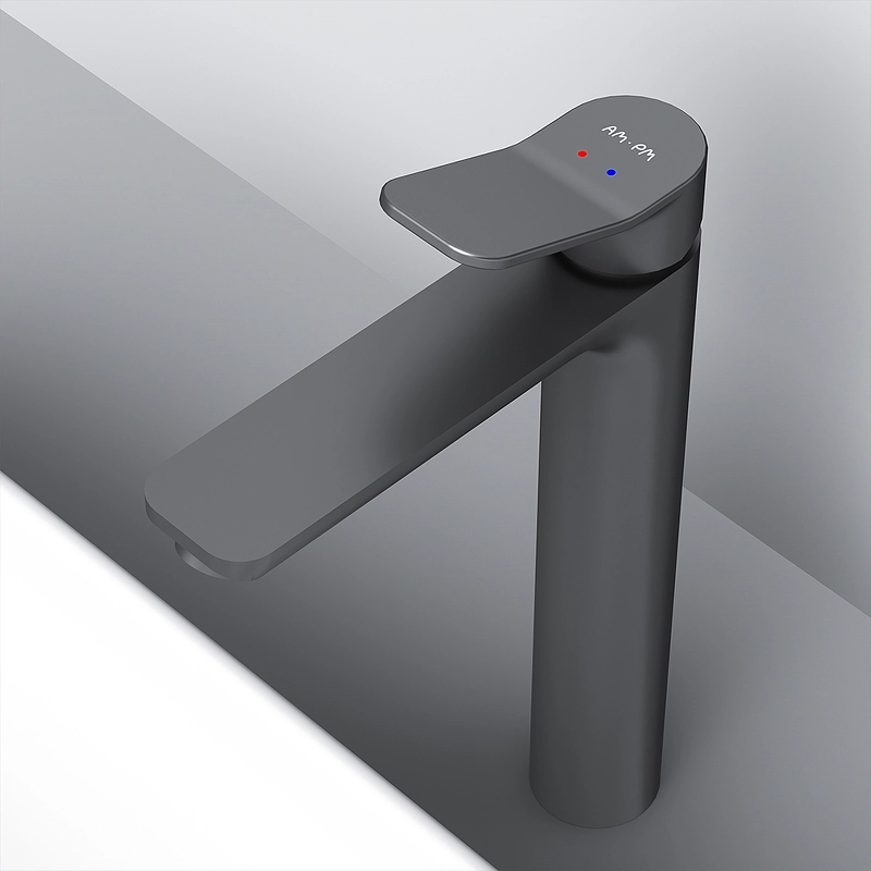 Смеситель д/у Am.Pm X-Joy F85A92022 выс. черный-image-2