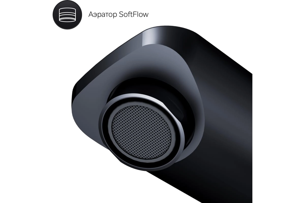 Смеситель для мойки Am.Pm X-Joy F85A92522 высокий излив черный-image-6