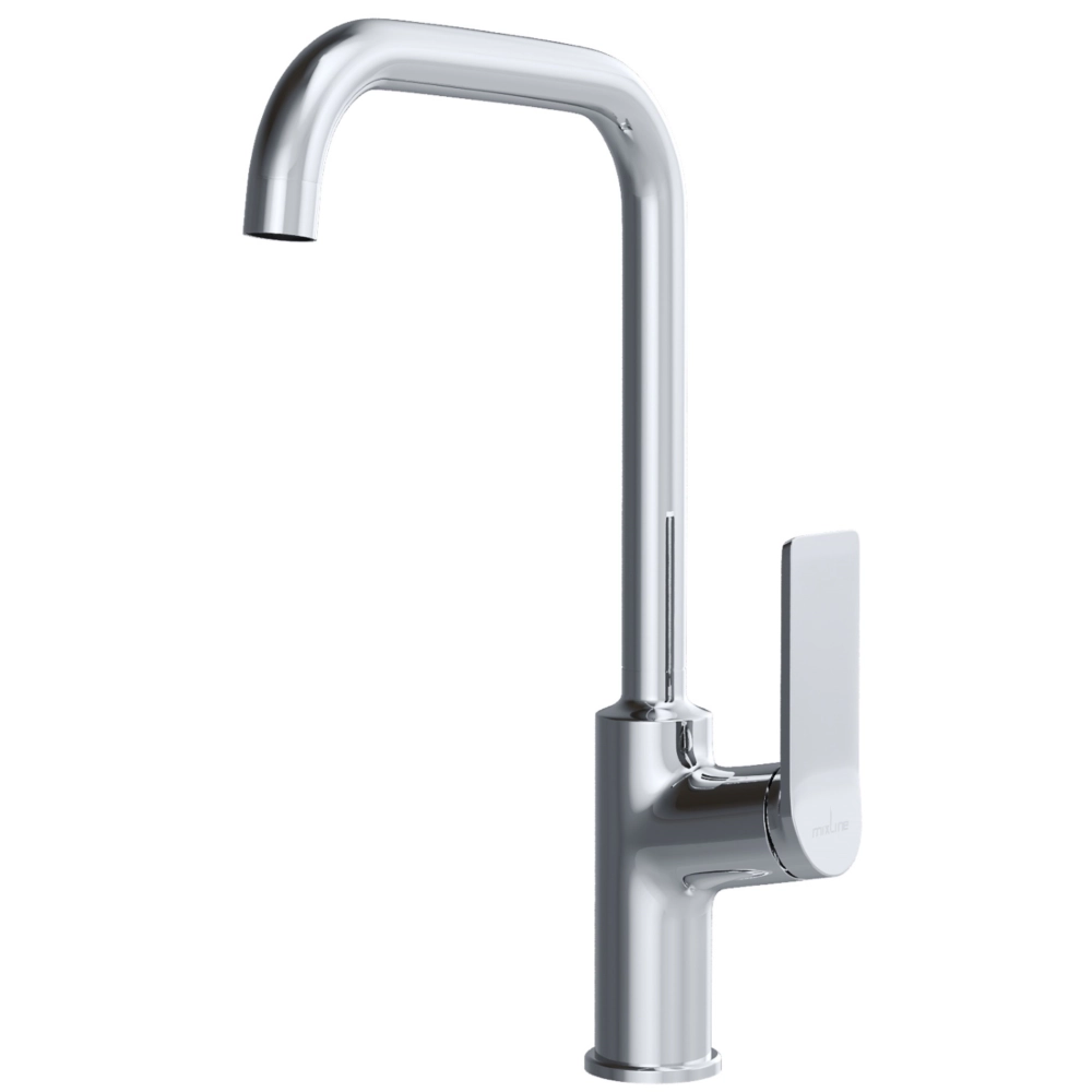 Смеситель В/М Mixline ML24-032 Unito 35k выс.изл. бок.руч