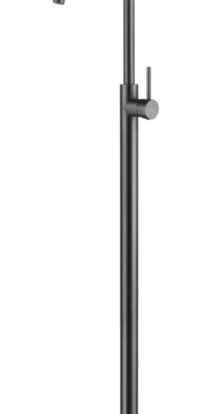 Смеситель ABBER Wasser Kreis AF8141NG напольный для раковины, никель