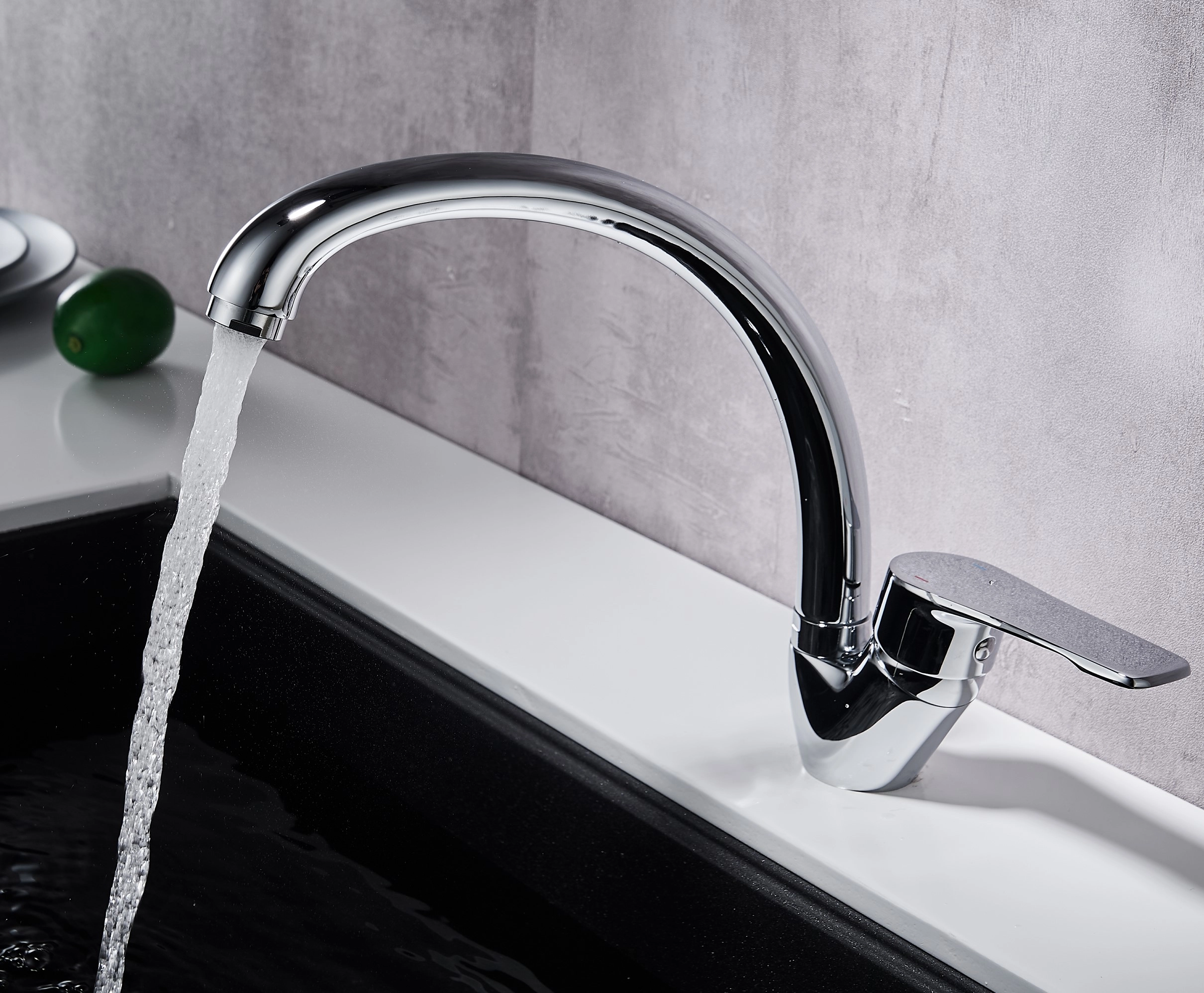 Смеситель в/м DecoRoom DR23021 хром-image-1