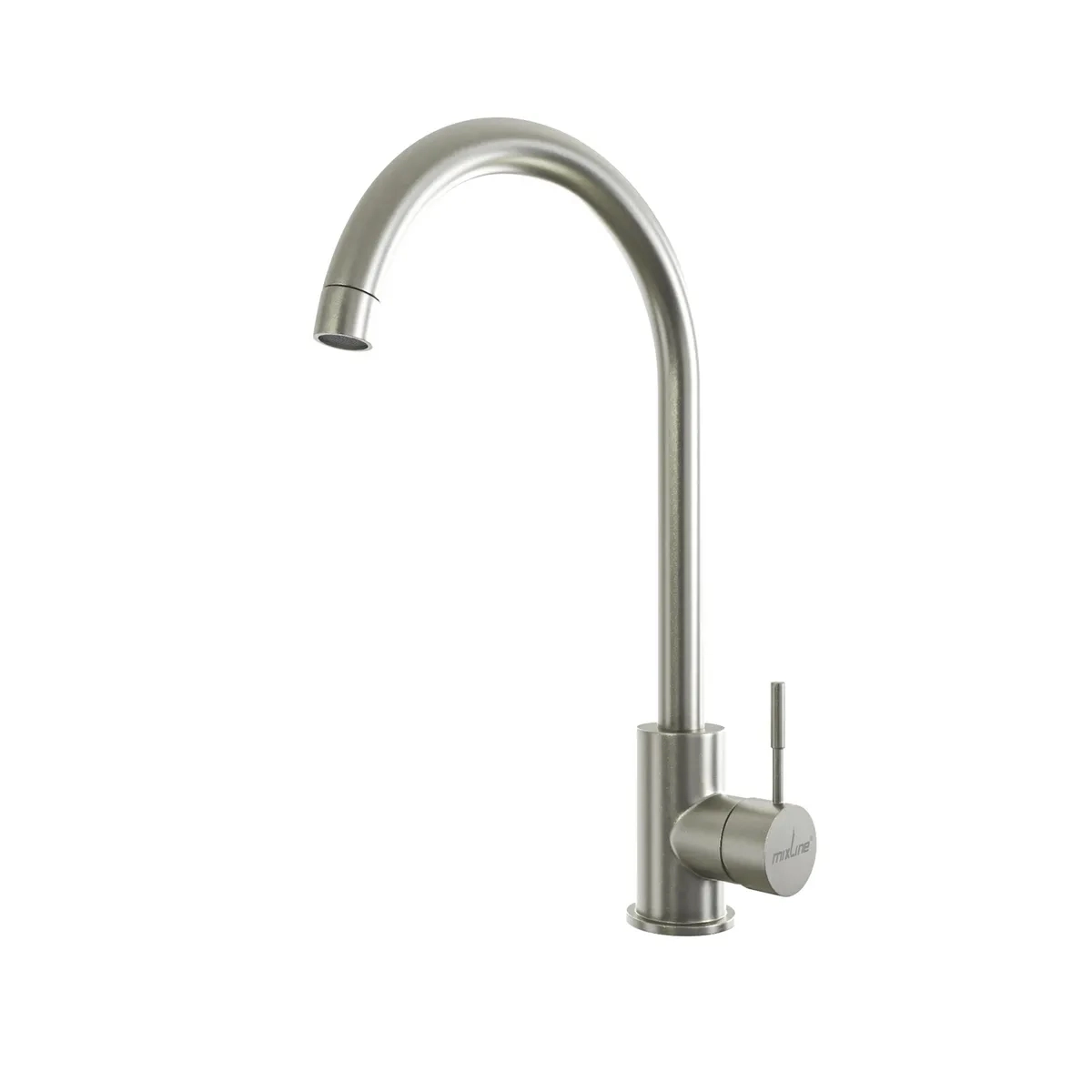 Смеситель д/м Mixline MLSS-0303 трубчатый излив