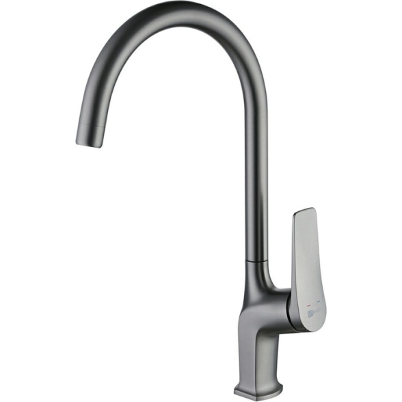 Смеситель для мойки Lemark Bronx LM3705GM графит