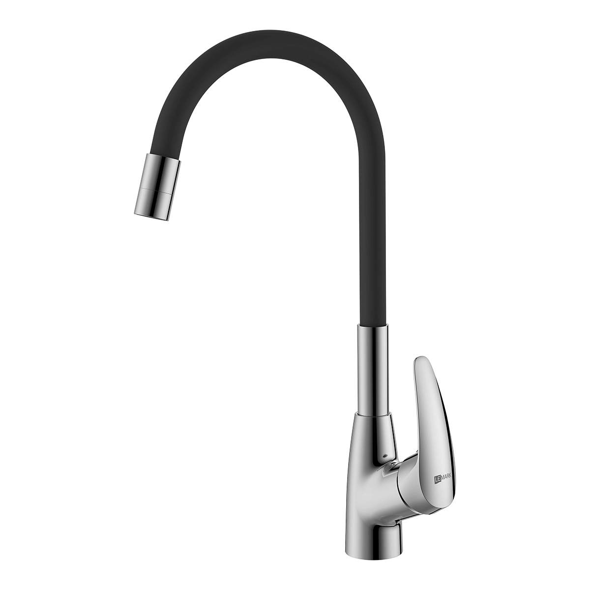 Смеситель в/м Lemark Linara LM0415C-Black хром/черный