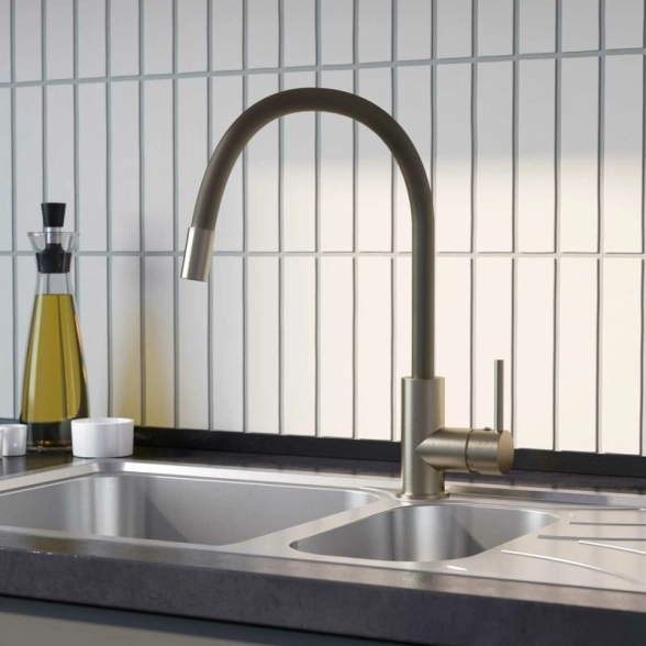 Смеситель в/м IDDIS Kitchen K36BNJ0i05 сатин-image-1