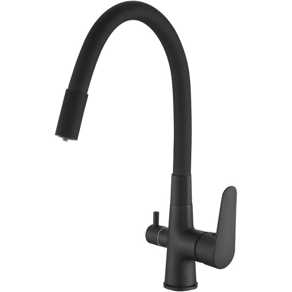 Смеситель в/м Esko Coral CL 03 B Total черный фильтр