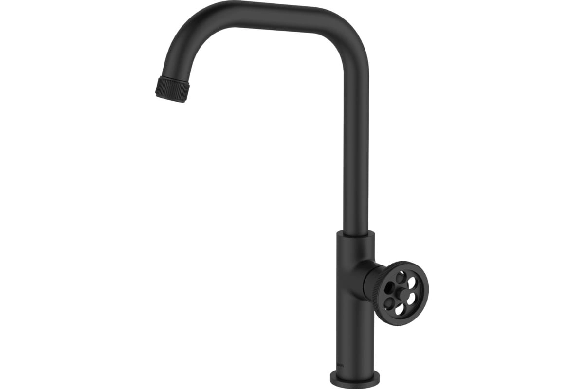 Смеситель для мойки IDDIS Grange GRABL00i05 высокий излив черный
