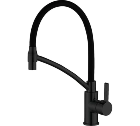 Смеситель в/м Haiba HB73644-7 черный латунь