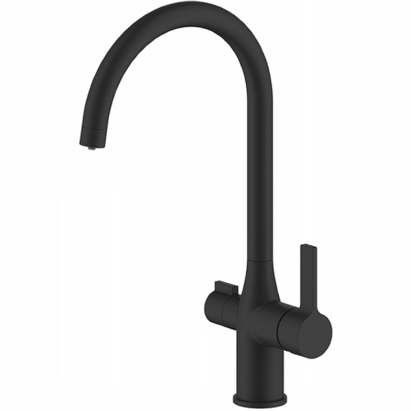 Смеситель для мойки IDDIS Pure PURMGFJi05 черный матовый