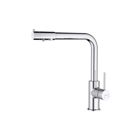 Смеситель для мойки AQUATEK Европа AQ1386CR с подключением к фильтру