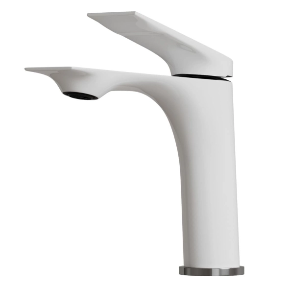 Смеситель д/у 30к MIXLINE ML-41-04 Swan White белый хром-image-1
