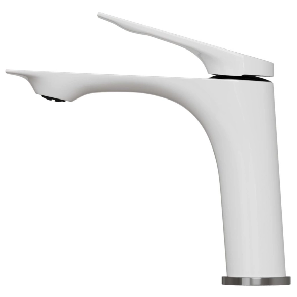 Смеситель д/у 30к MIXLINE ML-41-04 Swan White белый хром-image-2