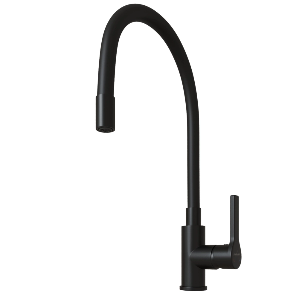 Смеситель в/м MIXLINE Round Black ML23-097 черный-image-1