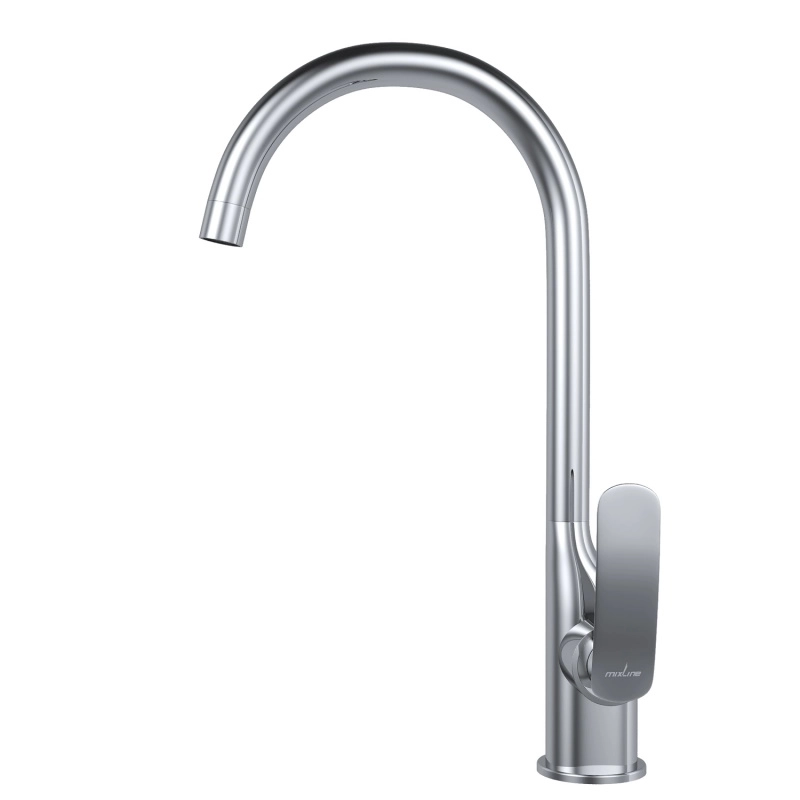 Смеситель для мойки Mixline 30k ML21-032 Elegant с высоким изливом-image-1