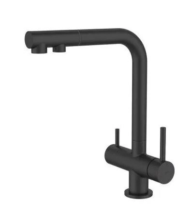 Смеситель в/м IDDIS Umbra 35k UMBBLPFi05 черный мат