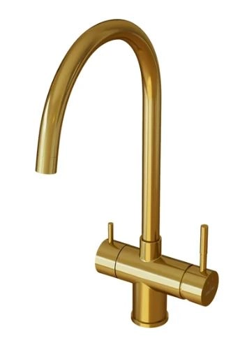 Смеситель д/м Mixline MLSS-0326G золото