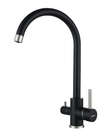 Смеситель в/м Granfest Quarz Z-5420 черный