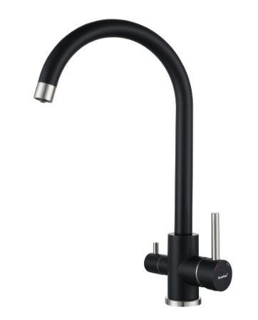 Смеситель в/м Granfest Quarz Z-5420 черный