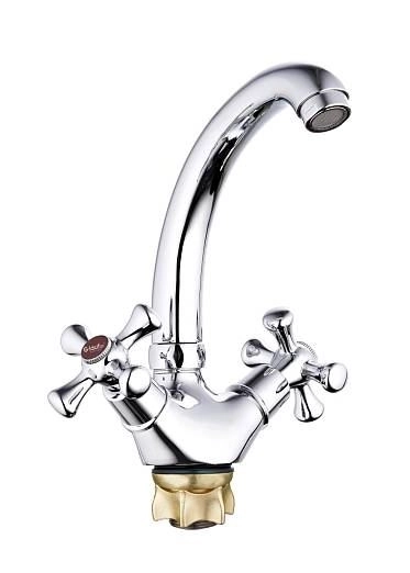 Смеситель в мойку 1/2 кер Glauf QTZ4-C827 п\гайку