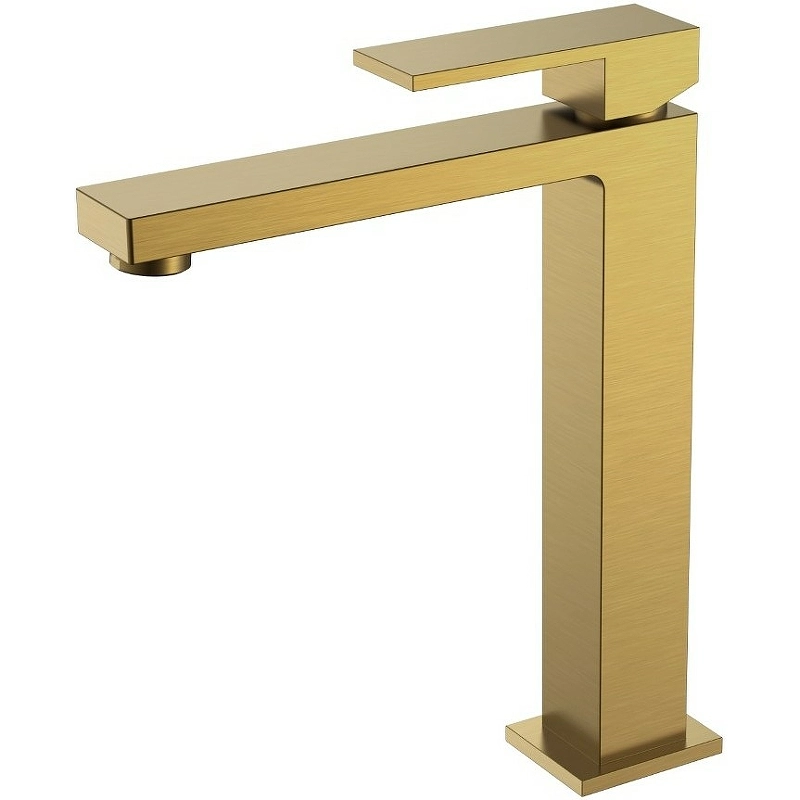 Смеситель для умывальника Boheme QUBIC Bronze 472-BR