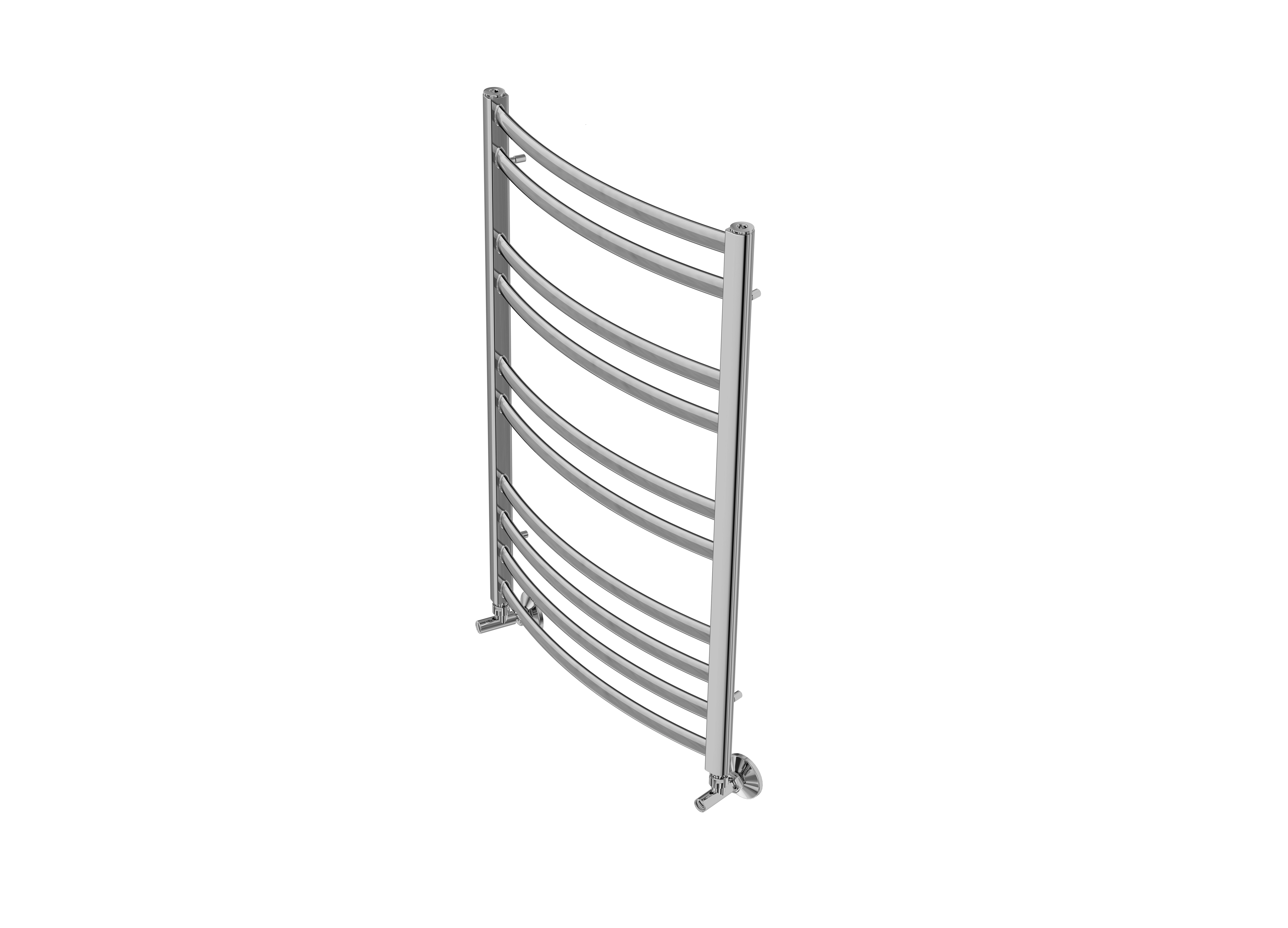 Полотенцесушитель Aquatek Лугано П10 500x800, хром-image-1