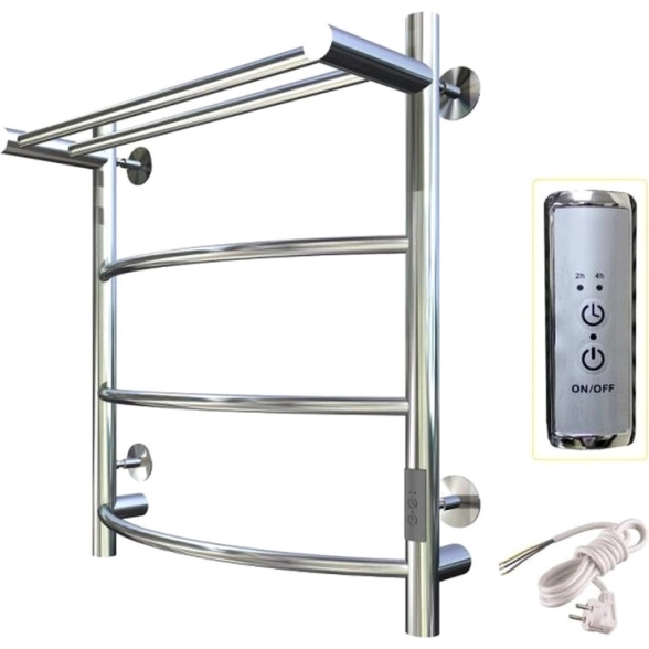 Полотенцесушитель электрический Пэк сп5 П 60х50 32мм Дуга полка