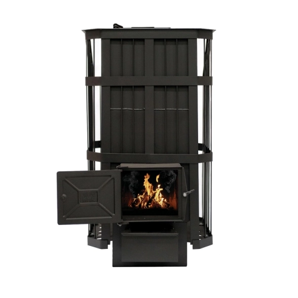 Печь банная Сибирь с/з каменкой понарамная дверца