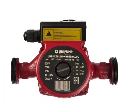Насос циркуляционый UNIPUMP UPC 32-80 180 с гайками 514207-image-1