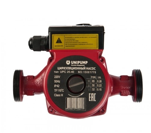 Насос циркуляционый UNIPUMP UPC 32-80 180 с гайками 514207-image-1
