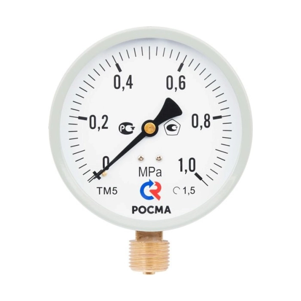 Манометр РОСМА ТМ-510Р 10 М2 100хМ20х1,5 16бар