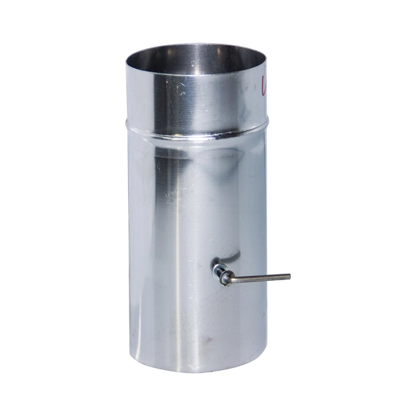 Шибер-поворотный 150*0,15м нерж 1мм 40810