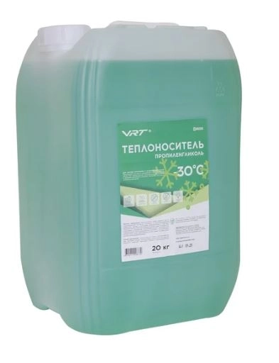 Теплоноситель VRT VR.P.G.20.30 20кг пропиленгликоль зелен.